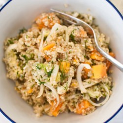 Quinoa Salad with Papaya