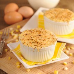 Savory Corn Creme Brulee