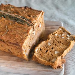 Rosemary Sweet Potato Bread (Vegan)