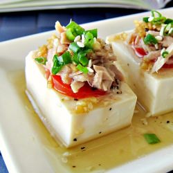 Tuna and Tofu Cold Dish