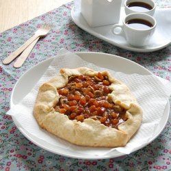 Banana, Caramel and Raisin Galette