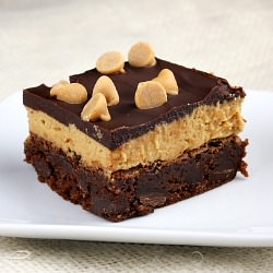 Peanut Butter Cookie Dough Brownies