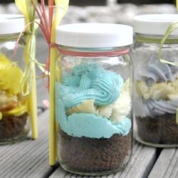 Cake Jar Party Favors