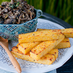 Herbed Polenta Fries