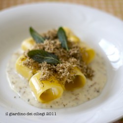 Pasta, Bûche de Chèvre, Truffle