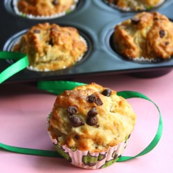Choco Chip Banana Muffin