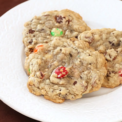 Granola M&M Cookies