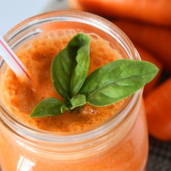 Carrot Apple Juice w/ Basil