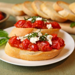 Tuscan Tomato Conserve Crostini
