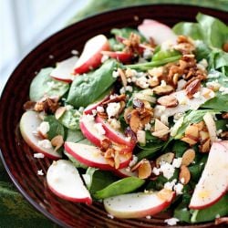 Spinach and Apple Salad