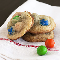 Pretzel M&M Cookies