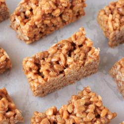 Nutty Rice Krispie Treats