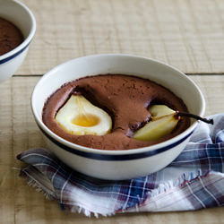 Pear & Chocolate Clafoutis