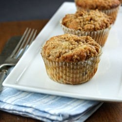 Fig Muffin with Crumb Topping