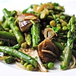 Asparagus and Mushroom Salad