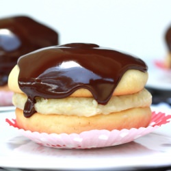 Boston Cream Pie Cookies