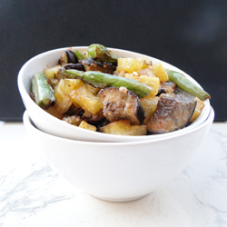 Eggplant & Potato Salad