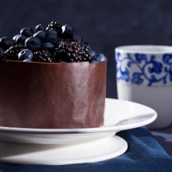 Blue Chocolate Cake