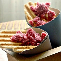 Red Wine Granita