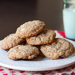 Oatmeal Flaxseed Cookies
