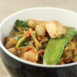 Ginger-Garlic Chicken Stir Fry