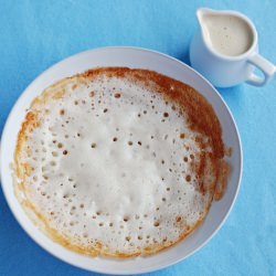 Appam with Coconut Milk