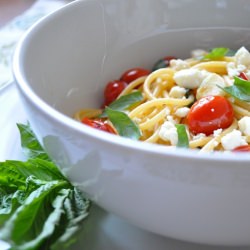Roast Cherry Tomato Spaghetti