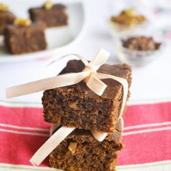 Eggless Oat Fudge Brownies