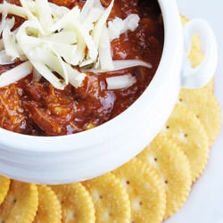 Slow Cooker Buffalo Chicken Chili