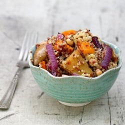 Roasted Harvest Vegetables & Quinoa