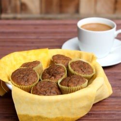 Banana Walnut Mini Muffins