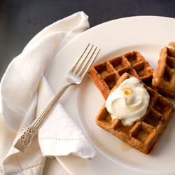 Wholesome Banana Waffles