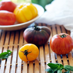 Heirloom Tomato Gratin