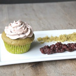 Matcha Azuki Cupcakes