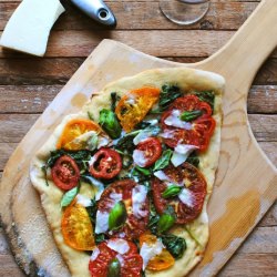 Garden Tomato Pizza