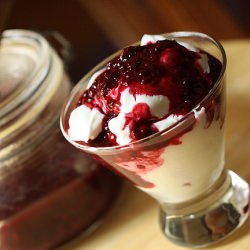 Blackberry Jam & Yogurt