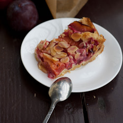 Almond Plum Cake