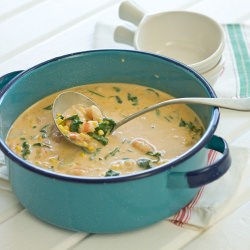 Smoky Corn and Shrimp Chowder
