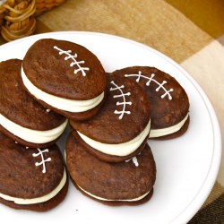 Football Whoopie Pies