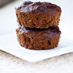 Grain Free Carob Cocoa Mini Cakes