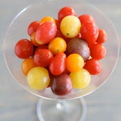 Vodka Infused Cherry Tomatoes