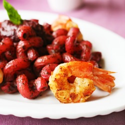 Amorelli with Beetroot Pesto