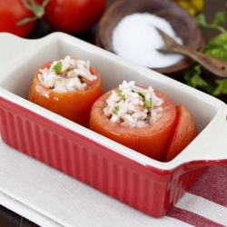 Rice Stuffed Tomatoes