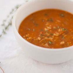 Pumpkin Barley Soup