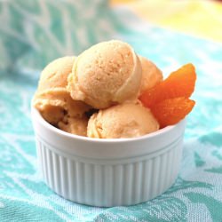 Orange Creamsicle Frozen Yogurt