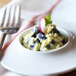 Blue Baby Potato Salad