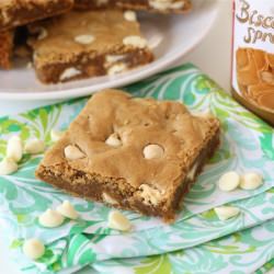 Biscoff Blondies