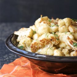 Roasted Cauliflower Indian Spiced