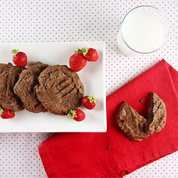 Double Chocolate Espresso Cookies