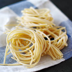 Pici with Pepper Sauce
